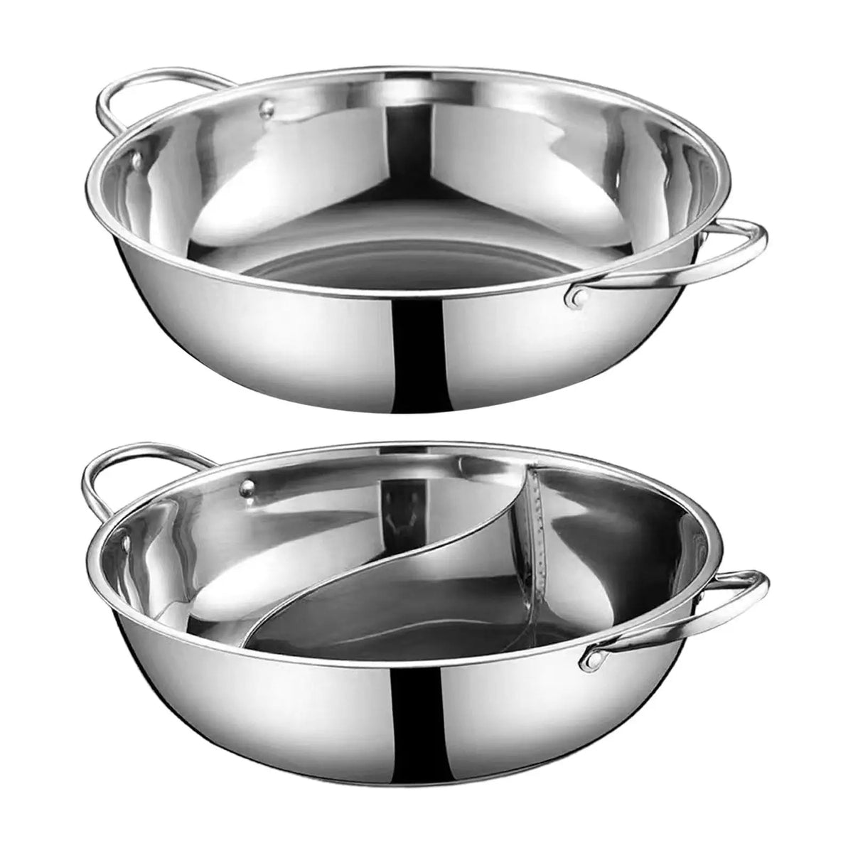 Stainless Steel Cooking Pot for Shabu Shabu and Family Gatherings